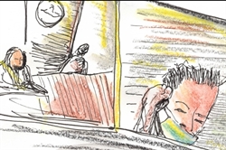 Observation sketch by Nanci Olsen Observation sketch by Nanci Olsen